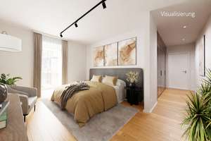 Seltene 3-Zi.-Wohnung mit eigenem Eingang, Dachterrasse, Dachgarten, Lift, ruhige Lage, nahe U-Bahn – Die vollständige Adresse der Immobilie erhältst du vom Anbieter., 80992 Alt-Moosach, München – Vorschaubild 14