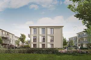 Studio-Apartment mit zwei lichtdurchfluteten Zimmern und Tageslicht-Badezimmer – Industriestraße 30, 81245 Altaubing, München – Vorschaubild 2