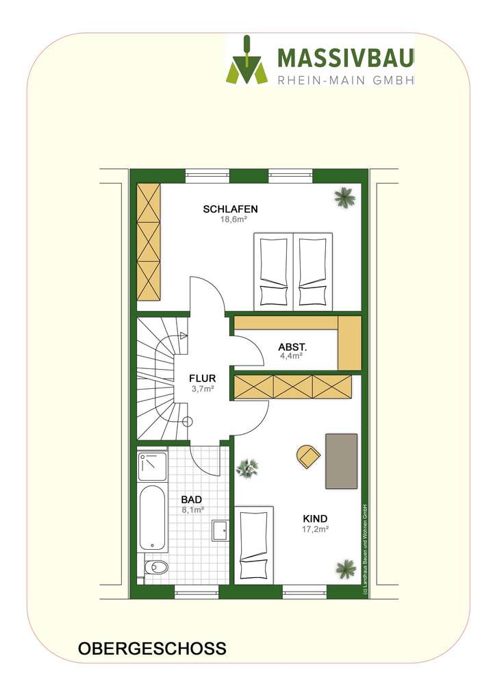 5-W-2-OG - Grundriss