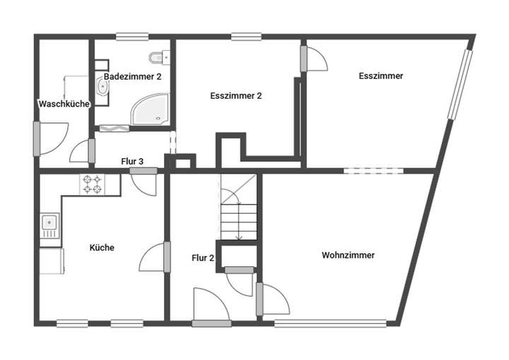 Grundriss Erdgeschoss