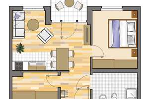 Charmante 3-Zimmer-Etagenwohnung in Hückelhoven – Modern und abwechslungsreich – Berresheimring 36, 41836 Hückelhoven – Vorschaubild 1