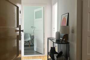 Wunderschön möblierte, frisch sanierte Wohnung in Schöneberg mit Sonnenbalkon & EBK – Traegerstr. 8, 12159 Schöneberg, Berlin – Vorschaubild 10