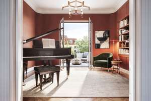 Charmante Wohnung mit Aufzug & 3 Balkonen! – 5 Zimmer – Suarezstraße 24, 14057 Charlottenburg, Berlin – Vorschaubild 15
