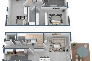 Modernes Reihenmittelhaus in zentraler Lage von Lingen (120qm) – Die vollständige Adresse der Immobilie erhältst du vom Anbieter., 49809 Lingen (Ems) – Vorschaubild 3