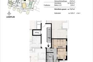 Premium Wohnen zum Erstbezug: 3-Zimmer-Wohnung mit Balkon – Die vollständige Adresse der Immobilie erhältst du vom Anbieter., 81673 Josephsburg, München – Vorschaubild 14