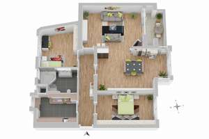 4-Zimmer-Eigentumswohnung kaufen im Stuckaltbau in Berlin-Schöneberg, ca. 123 m², Balkon, bezugsfrei – Martin-Luther-Straße 82, 10825 Schöneberg, Berlin – Vorschaubild 16