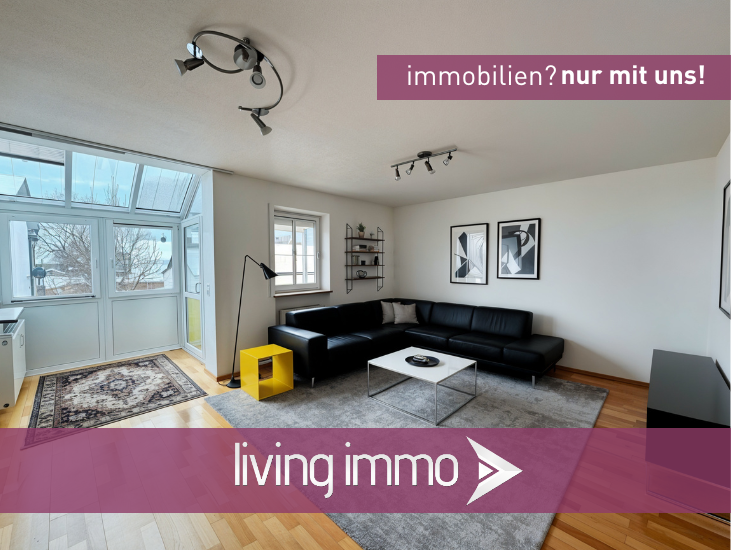 Immobilie in Hofkirchen - Großzügige Maisonettewohnung mit Wintergarten, Balkon, Dachboden & Tiefgarage – Wohnung kaufen - Bild 1