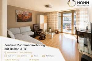 Zentrale 2-Zimmer-Wohnung mit Balkon & TG – Kapitalanlage mit Perspektive