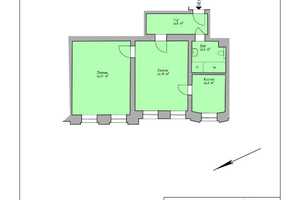 2 Zimmer mit Balkon und Einbauküche – Chemnitz – Vorschaubild 15