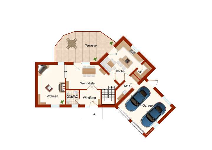 Grundriss Erdgeschoss