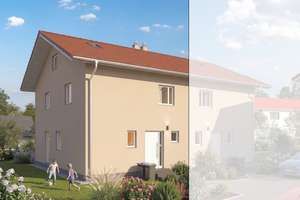 Familientraum in Obing: Exklusive Neubau-DHH mit 179 m² Wohn-/ Nutzfläche – Die vollständige Adresse der Immobilie erhältst du vom Anbieter., 83119 Obing – Vorschaubild 5