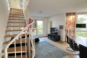 Charmante 3-Zimmer-Maisonettewohnung mit besonderem Wohngefühl in Erlangen-Büchenbach – Die vollständige Adresse der Immobilie erhältst du vom Anbieter., 91056 Büchenbach West, Erlangen – Vorschaubild 1
