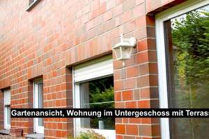 Souterrain-Wohnung mit  2,5 Zimmern in wunderschöner Lage am Rubbenbruchsee in Osnabrück-Atter