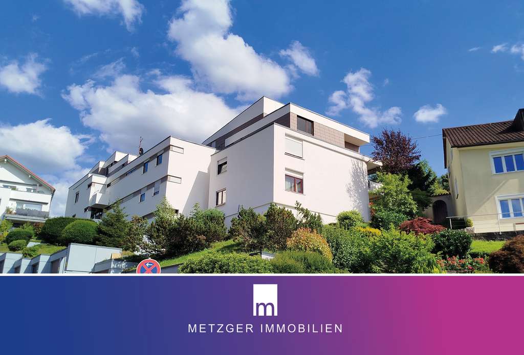 Gefragte Lage von Hegensberg: Bezugsfreie Penthouse-Wohnung mit tollem Grundriss