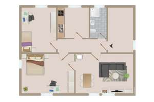 3-Zi.-Wohnung im 1. OG eines 3-Familienhauses – aus dem Dornröschenschlaf zum neuen Zuhause – Hohenstaufenstraße 56, 74074 Heilbronn, Heilbronn – Vorschaubild 6
