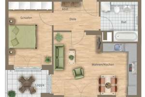 Exklusives 2 Zi. Apartment mit Balkon und moderner Ausstattung in Giesing! ERSTBEZUG nach Sanierung! – 81539 Obergiesing, München – Vorschaubild 17