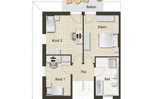 Neubauprojekt in Hochdorf, schöne DHH, 2 Terrassen, Balkon, Garten, KfW55, Carport und Stellplatz – Die vollständige Adresse der Immobilie erhältst du vom Anbieter., 73269 Hochdorf – Vorschaubild 5