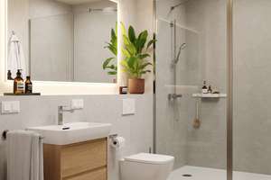 Kompakte Stadtwohnung für Singles – Moderne 1-Zimmer-Wohnung im Quartier – Heidelberger Straße 1A, 64283 Mitte, Darmstadt – Vorschaubild 2