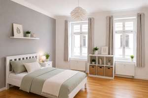 Bezugsfreie 3-Raum-Wohnung am Elstermühlgraben mit Balkon, Lift und Tageslichtbad – Die vollständige Adresse der Immobilie erhältst du vom Anbieter., 4105 Zentrum-Nordwest, Leipzig – Vorschaubild 5