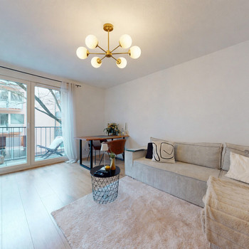 Modernisierte Zwei-Zimmer-Wohnung nähe EZB