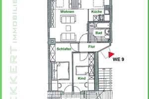 Moderne DG-Whg : 3 Zimmer + Balkon + Schickes Wannenbad – Wartburgstr. 14, 9126 Bernsdorf, Chemnitz – Vorschaubild 26