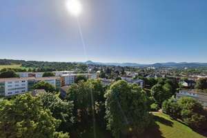 Sonnige 2-Zimmer-Wohnung mit sensationeller Aussicht