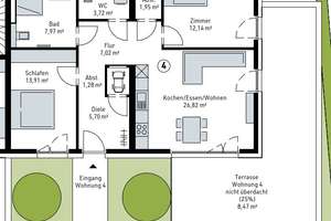 Preisgünstige Alternative zum Reihenhaus!  3 Zimmer-ETW mit großer Terrasse. – Entenweg 20, 70437 Zazenhausen, Stuttgart – Vorschaubild 18