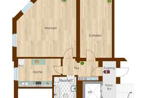 2-Zimmer-Wohnung
EIGENNUTZ o. KAPITALANLAGE