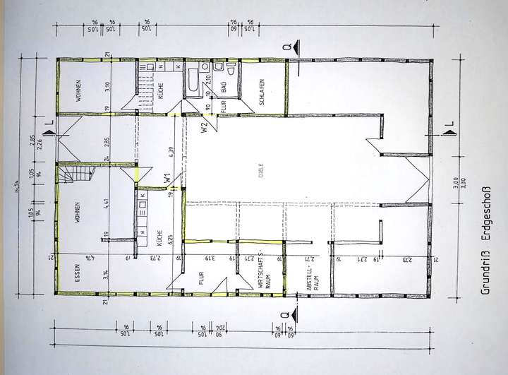 Grundriss Erdgeschoss