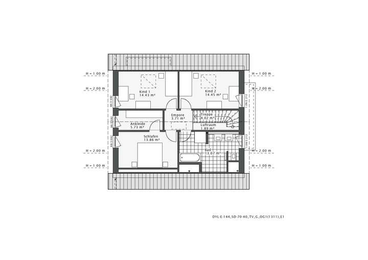 Daylight-E-144 Entwurf 1 OG