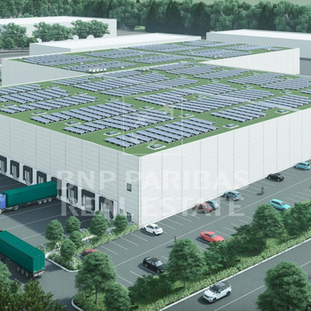 Logistik Neubau in Euskirchen DGNB Gold // Exklusiv über BNPP RE