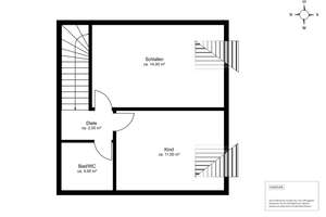 Charmante Maisonettewohnung mit Südbalkon zum Wohlfühlen – Die vollständige Adresse der Immobilie erhältst du vom Anbieter., 1328 Gönnsdorf/Pappritz, Dresden – Vorschaubild 18