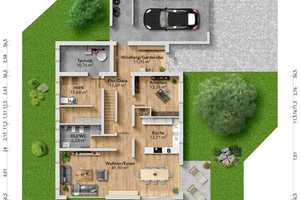 !!Seltene Gelegenheit!! 5 Schlafzimmer + Büro + 3 Garagen!! ** Erst 5 Jahre alt** – Hohenlohekreis – Vorschaubild 21