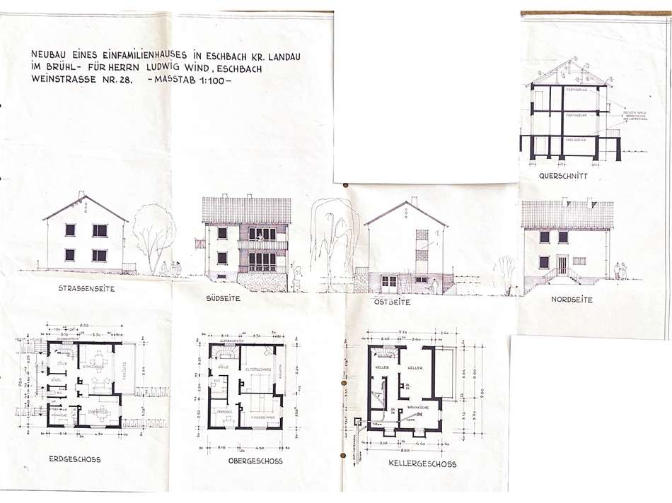 Pläne Haus alt