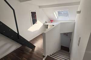 Individuelle Dachgeschoss Maisonette Wohnung mit wunderschönen Sonnenbalkon und Weitblick – Belsenstrasse 9, 40545 Oberkassel, Düsseldorf – Vorschaubild 5