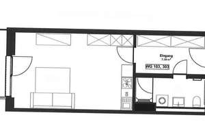 Helle 1-Zimmer-Wohnung mit Balkon | Neubau | Obersendling – Neunkirchner Straße 5, 81379 Thalkirchen, München – Vorschaubild 2