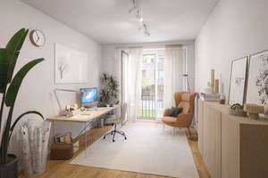 Eröffnung der Musterwohnung am 18.04. von 12-15 Uhr. Kompakte 3-Zimmer-Wohnung mit Loggia