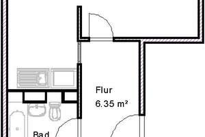 Helle 2-Raum-Wohnung mit großem Balkon-Übernahme EBK möglich – Werner-Seelenbinder-Straße 1, 39118 Reform, Magdeburg – Vorschaubild 2