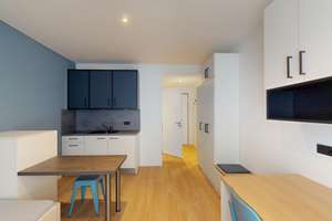 1 Monat mietfrei! Urbaner Lifestyle im möblierten Studentenapartment – Im Rad 15, 65197 Rheingauviertel / Hollerborn, Wiesbaden – Vorschaubild 3