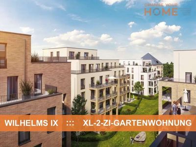 "WILHELMS IX" ::: THINK BIG ::: 2 Zi-GARTEN-WOHNUNG