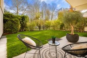 Bezugsfreie 2-Zi.-Gartenwohnung in München Bogenhausen - Erstbezug nach Renovierung