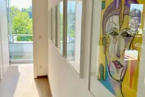 Aussergewöhnliche  Architektenvilla im Bauhausstil mit Pool inkl. Einliegerwohnung ! – Aichach-Friedberg (Kreis) – Vorschaubild 12