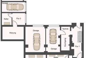 Modernisiertes Mehrfamilienhaus mit drei Wohneinheiten, Terrasse, Balkon & 5 Garagen – Die vollständige Adresse der Immobilie erhältst du vom Anbieter., 66123 St. Johann, Saarbrücken – Vorschaubild 15