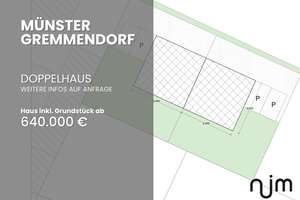 Neubau in zweiter Reihe – moderne DHH in Gremmendorf