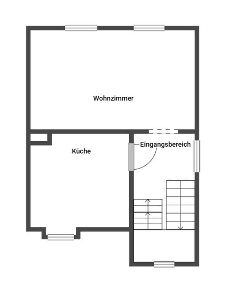 Grundriss Skizze EG