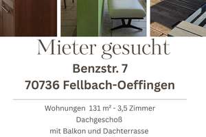 Exklusive 131 m² Penthouse-Wohnung in Fellbach – ideal für ein Paar – Benzstr 7, 70736 Fellbach – Vorschaubild 4
