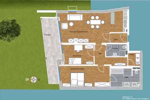 Exklusives Wohnen am Moselstausee – Luxus-Neubau mit unverbaubarem Wasserblick – Trierer Straße 26, 56072 Metternich, Koblenz – Vorschaubild 9