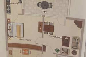 Charmante , ruhige 2- Zimmer Wohnung München-Forstenrieder Allee – Forstenrieder Allee 4a, 81476 Forstenried, München – Vorschaubild 5