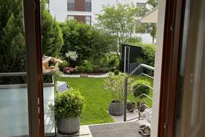 Exklusiv möblierte 2-Zimmer Erdgeschosswohnung mit Garten+Balkon – Karl-Schurz-Straße 28, 70190 Berg, Stuttgart – Vorschaubild 3