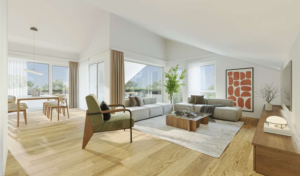 Moderne, seniorengerechte Dachgeschosswohnung in Kempten – ideale Kapitalanlage für die Zukunft